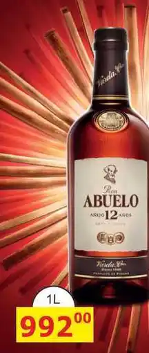 BENE Nápoje Ron Abuelo 12y 0,7l 40% nabídka