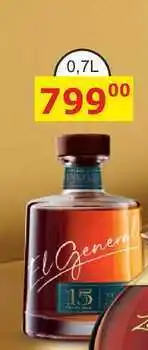 BENE Nápoje El General 0,7l 40% nabídka