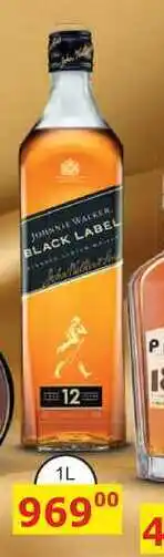 BENE Nápoje Johnnie Walker Black label 12ti letá skotská whisky nabídka