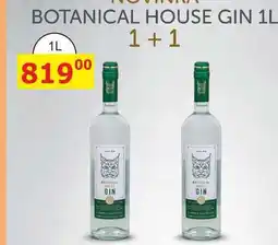 BENE Nápoje BOTANICAL HOUSE GIN nabídka