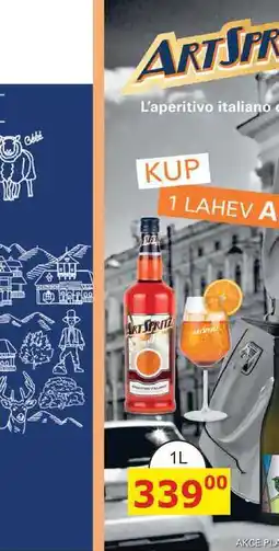BENE Nápoje ART SPRITZ nabídka