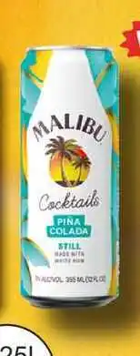 BENE Nápoje MALIBU PINA COLADA STILL 0,25l plech nabídka