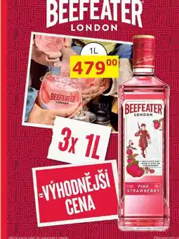 BENE Nápoje BEEFEATER LONDON PINK STRAWBERRY nabídka