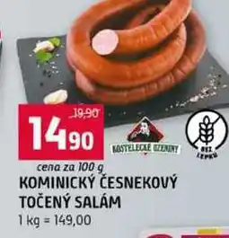 Terno KOMINICKÝ ČESNEKOVÝ TOČENÝ SALÁM nabídka