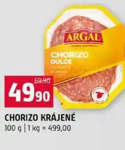 Terno CHORIZO KRÁJENÉ nabídka