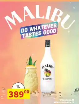 BENE Nápoje Malibu Original likér na bázi rumu s kokosovou příchutí nabídka