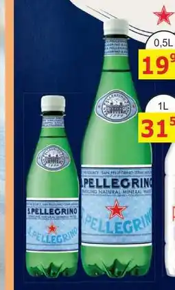 BENE Nápoje S.PELLEGRINO voda nabídka