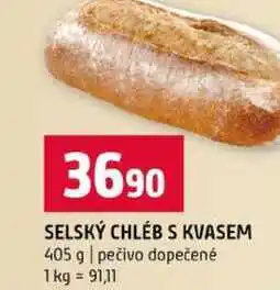Terno SELSKÝ CHLÉB S KVASEM 405 g pečivo dopečené nabídka