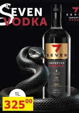 BENE Nápoje SEVEN VODKA nabídka