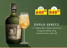 BENE Nápoje Diplomatico Reserva Exclusiva tmavý venezuelský rum nabídka