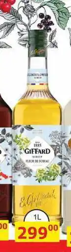 BENE Nápoje Giffard Fleur de Sureau nabídka