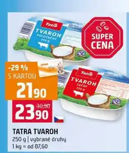 Terno TATRA TVAROH 250 g vybrané druhy nabídka