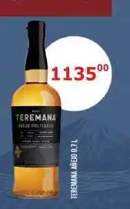 BENE Nápoje TEREMANA AÑEJO nabídka