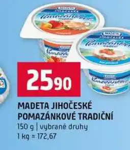 Terno MADETA JIHOČESKÉ POMAZÁNKOVÉ TRADIČNÍ 150 g vybrané druhy nabídka