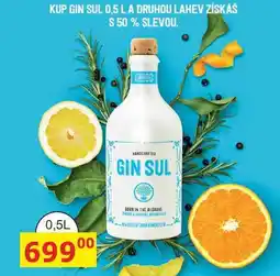 BENE Nápoje GIN SUL nabídka