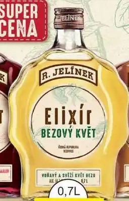 BENE Nápoje R. JELÍNEK Elixír Bezový květ nabídka