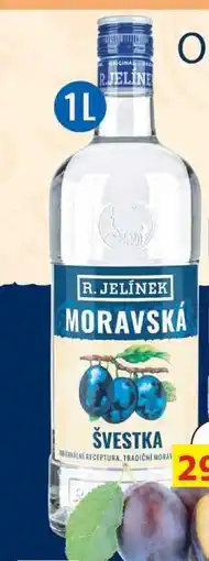 BENE Nápoje R. Jelínek Moravská švestka lihovina nabídka