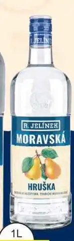 BENE Nápoje R. Jelínek Moravská hruška lihovina nabídka