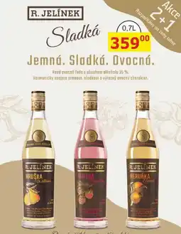 BENE Nápoje R. JELÍNEK Sladká, různé druhy nabídka