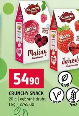 Terno CRUNCHY SNACK 20 g vybrané druhy nabídka