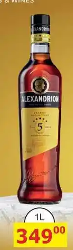BENE Nápoje ALEXANDRION 5 nabídka