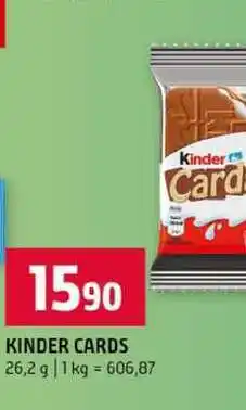 Terno KINDER CARDS nabídka