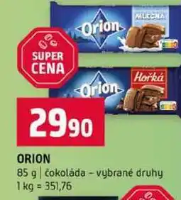 Terno ORION 85 g čokoláda vybrané druhy nabídka