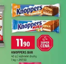 Terno KNOPPERS BAR 40 g vybrané druhy nabídka