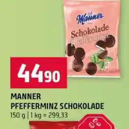 Terno MANNER PFEFFERMINZ SCHOKOLADE nabídka