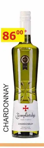 BENE Nápoje TEMPLÁŘSKÉ SKLEPY 0,75l CHARDONNAY nabídka