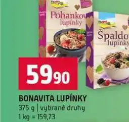 Terno BONAVITA LUPÍNKY 375 g vybrané druhy nabídka