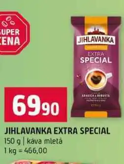 Terno JIHLAVANKA EXTRA SPECIAL 150 g káva mletá nabídka