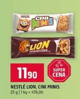 Terno NESTLÉ LION, CINI MINIS nabídka