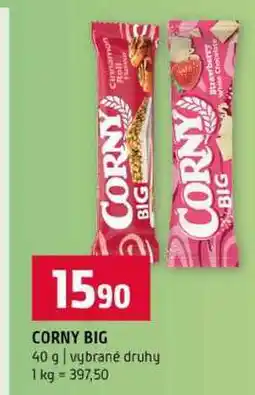 Terno CORNY BIG 40 g vybrané druhy nabídka