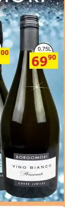 BENE Nápoje BORGOMORI VINO BIANCO nabídka