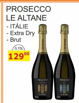 BENE Nápoje PROSECCO LE ALTANE Extra Dry - Brut nabídka