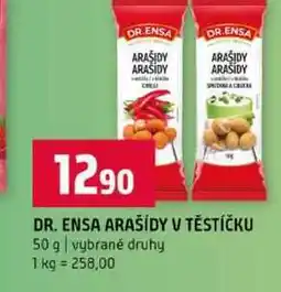 Terno DR. ENSA ARAŠÍDY V TĚSTÍČKU 50 g vybrané druhy nabídka