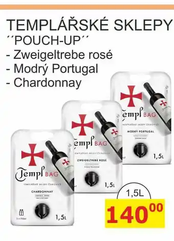 BENE Nápoje TEMPLÁŘSKÉ SKLEPY POUCH-UP nabídka