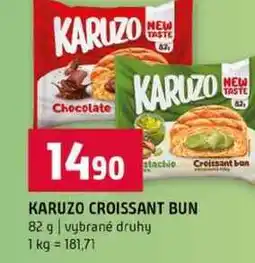 Terno KARUZO CROISSANT BUN 82 g vybrané druhy nabídka