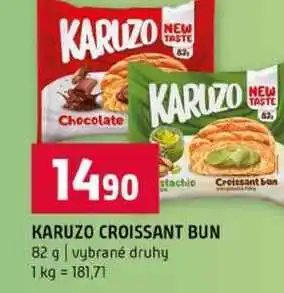 Terno KARUZO CROISSANT BUN 82 g vybrané druhy nabídka