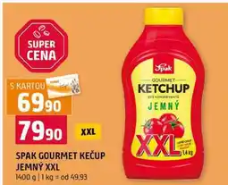 Terno SPAK GOURMET KEČUP JEMNÝ XXL nabídka