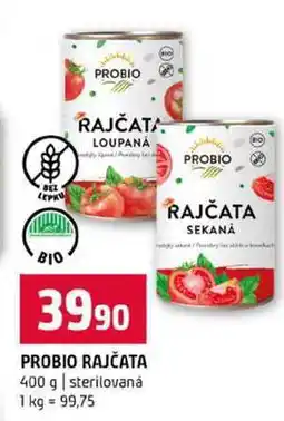 Terno PROBIO RAJČATA 400 g sterilovaná nabídka