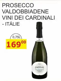 BENE Nápoje PROSECCO VALDOBBIADENE VINI DEI CARDINALI - ITÁLIE nabídka