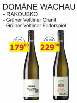 BENE Nápoje DOMÄNE WACHAU nabídka