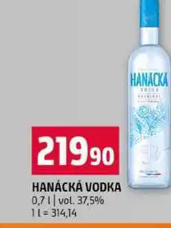 Terno HANÁCKÁ VODKA 0,7l vol. 37,5% nabídka