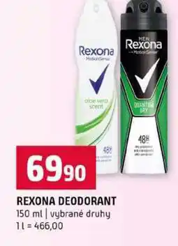 Terno REXONA DEODORANT 150 ml vybrané druhy nabídka