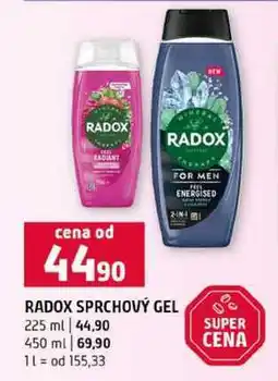Terno RADOX SPRCHOVÝ GEL nabídka
