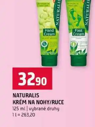 Terno NATURALIS KRÉM NA NOHY RUCE 125 ml vybrané druhy nabídka