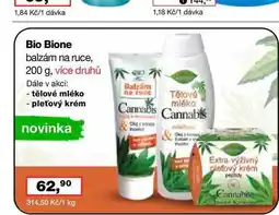 Barvy a laky drogerie Bio Bione balzám na ruce nabídka