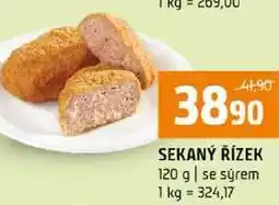 Terno SEKANÝ ŘÍZEK 120 g se sýrem nabídka